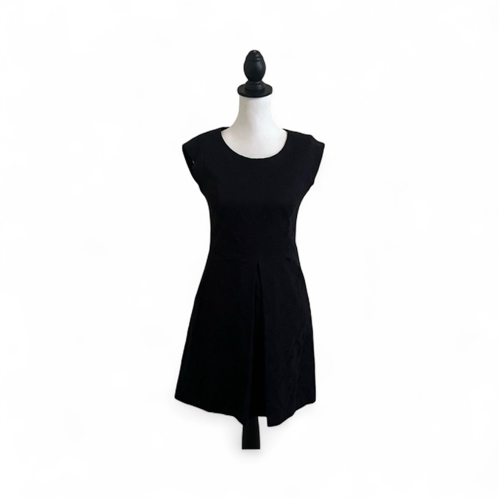 Laundry by Design Black Textured Dress